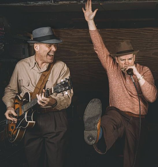 Bluesmuziek duo
