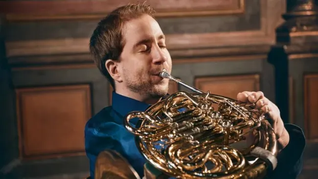 Hoornconcerten van Mozart en Strauss