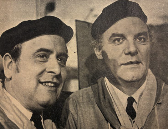 Een foto van De Twee Pinten in de VARA-gids uit februari 1971. 