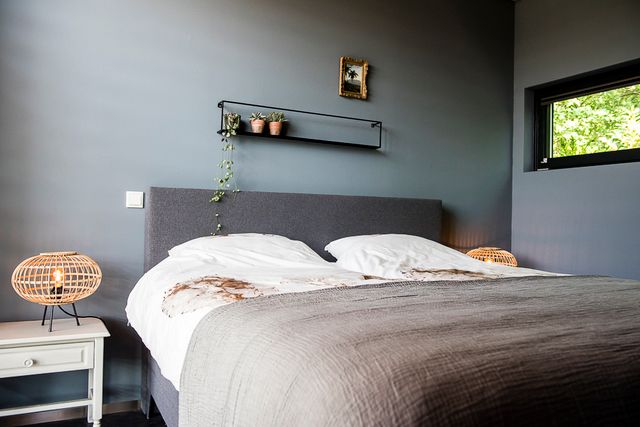 De slaapkamer van Vakantiehuis Bergvliet