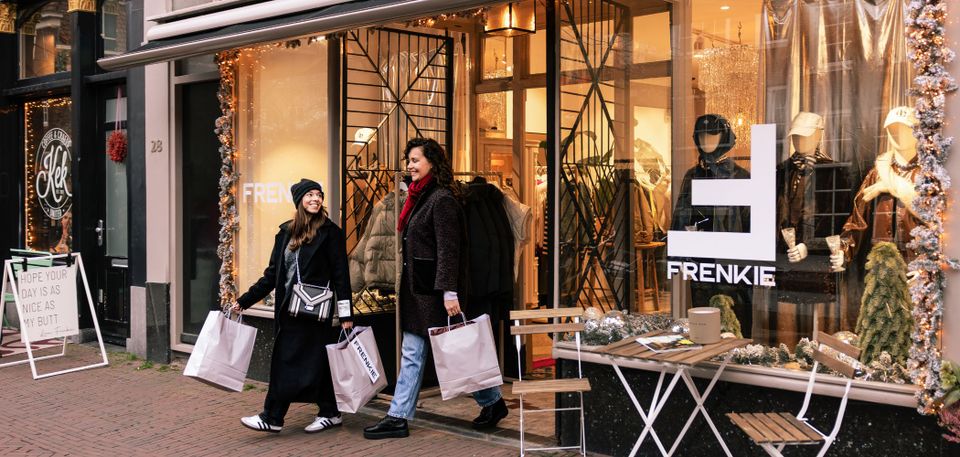 Shoppen in Delft tijdens de feestdagen