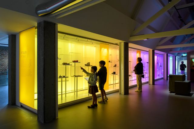 Een deel van de collectie van Museum Schoenenkwartier