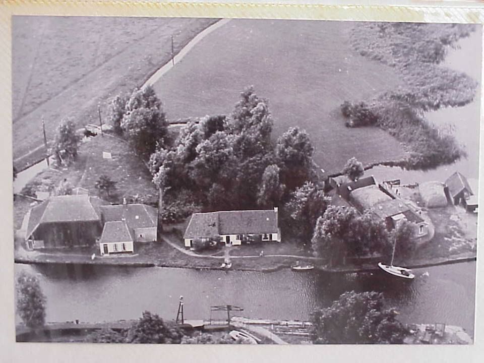 De krim, loftfoto - Terherne Friesland