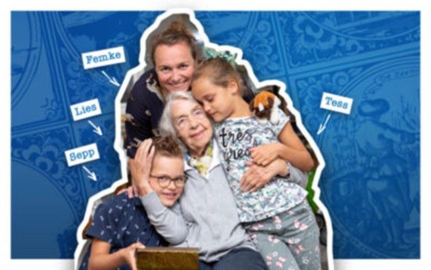 Wall of FEM Delft is Goud