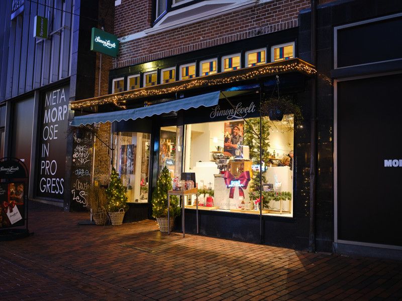 kerstetalage Simon Lévelt