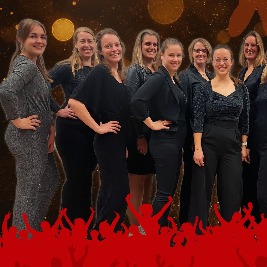 Groepsfoto Avanti Kerstsfeer 2025