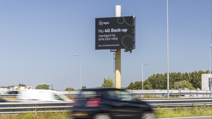 City dressing digitaal scherm A4