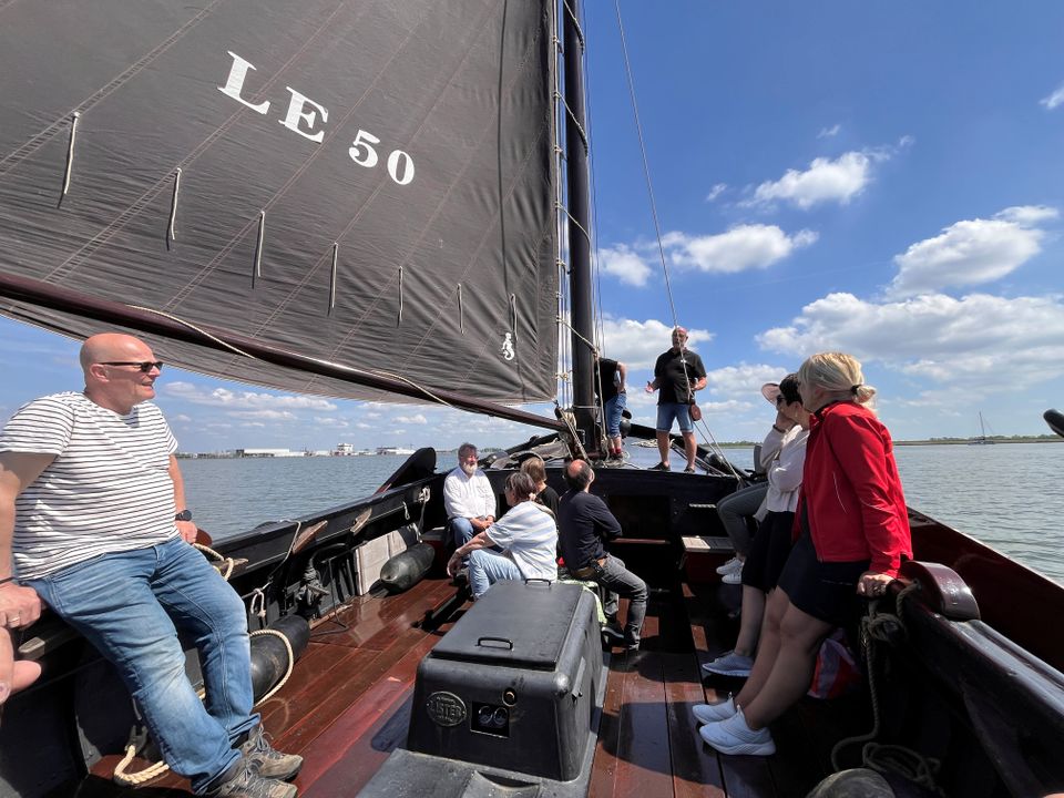 Rondvaart over het IJsselmeer met de LE 50 uit Lemmer.