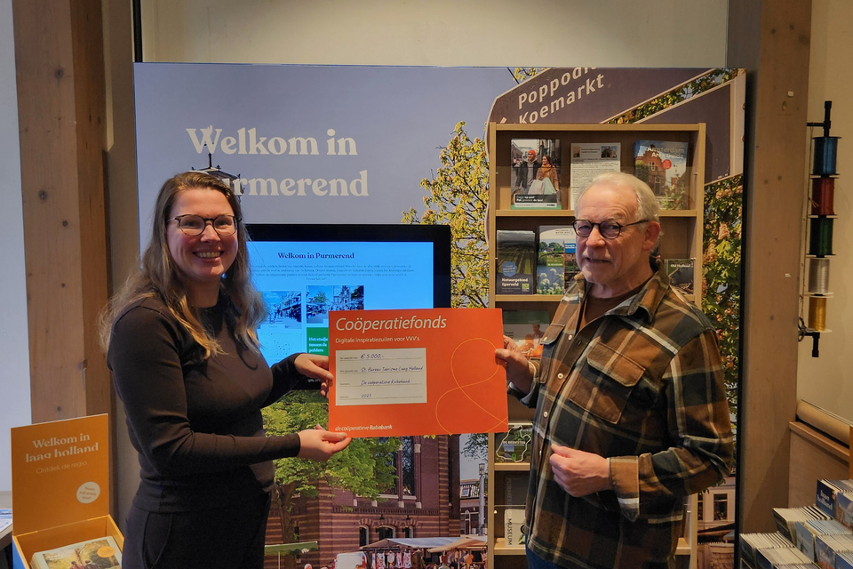 Nieuwe Interactieve wand VVV Purmerend