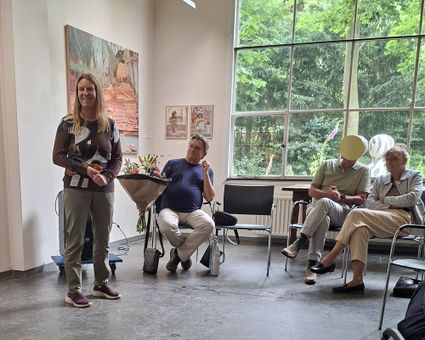 Café de Wieger met Karin Bos en Erik Wuthrich