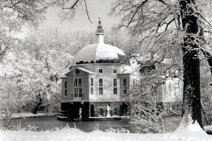 Trompenburgh in zwart wit (foto)