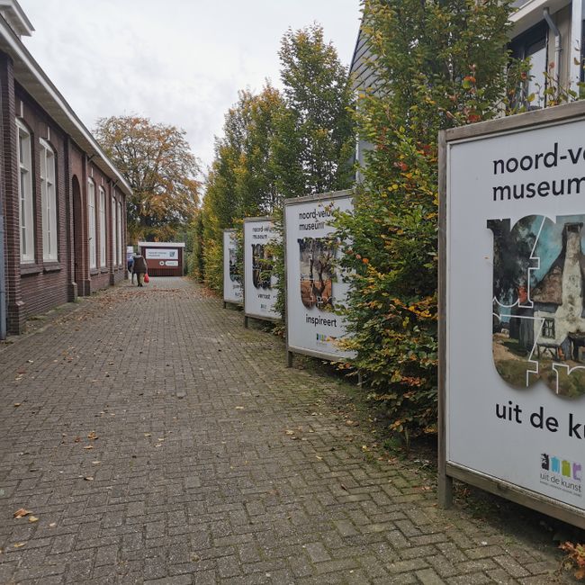 Doorgang naar museum