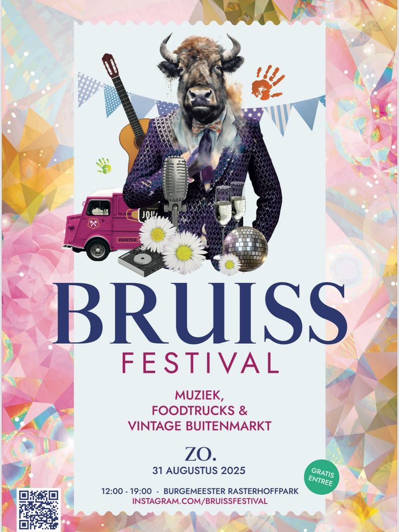 Bruiss Festival poster 2025