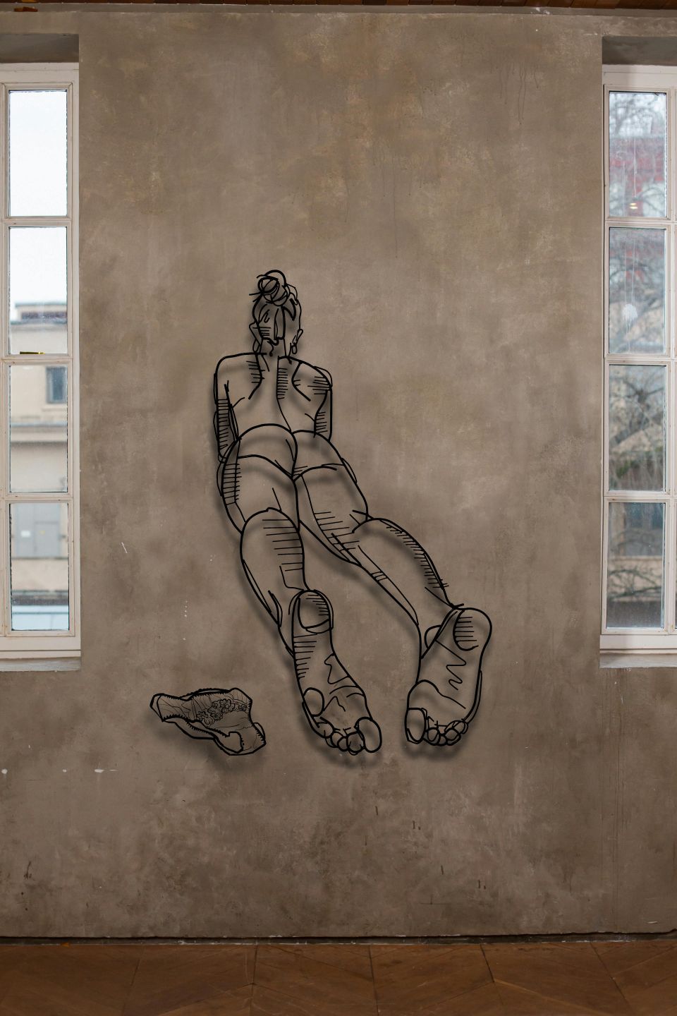 Wandkunstwerk metaal