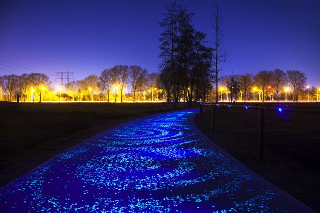Van Gogh - Roosegaarde fietspad tussen Eindhoven en Nuenen