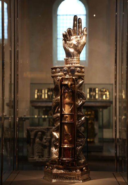 Treasury of Saint Servatius Basilica Maastricht relic hand