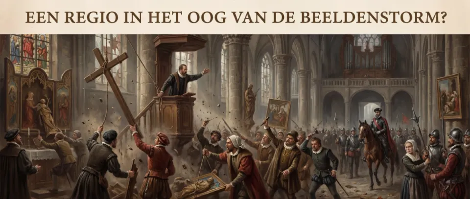 Bijzondere lezing over de Beeldenstorm in 1566 em Alva's Raad van Beroerten