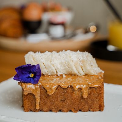 Bananenbrood van Saranne in Oisterwijk