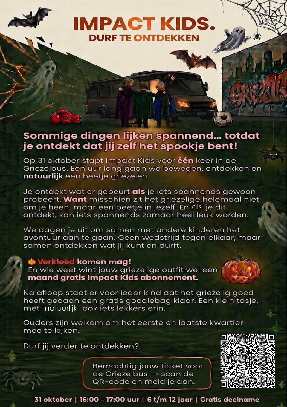 Flyer met informatie