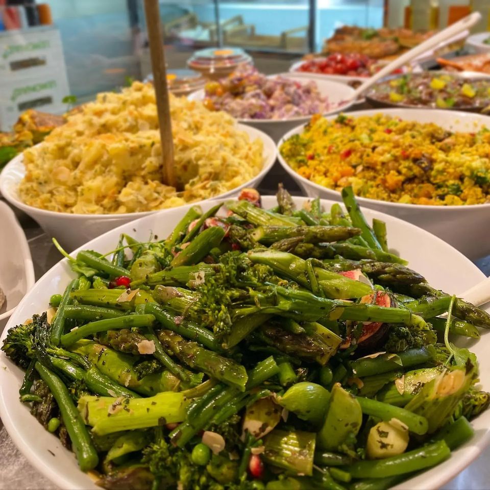Salads at La Pepita in Maastricht