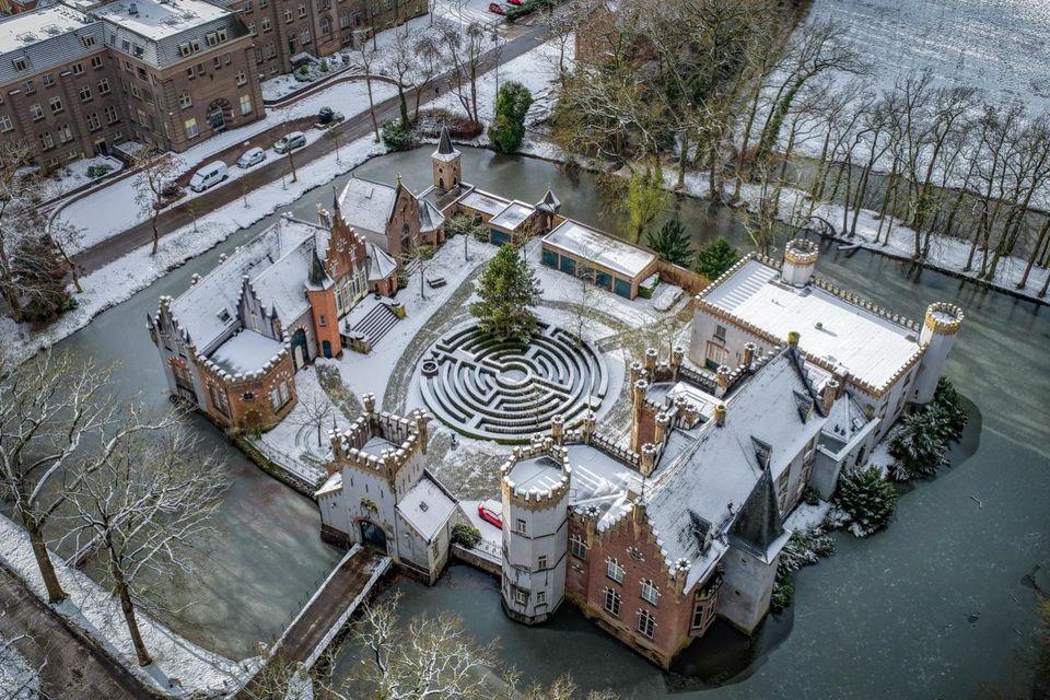 Kasteel Stapelen Boxtel Droneshot - Winter 2026