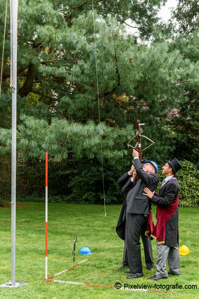 Leendert Spijkers schiet zelf