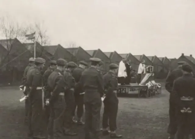 Paasviering en parade