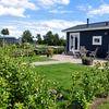 Foto van terras van een chalet op Chalet en Caravanpark De Vossenhoek