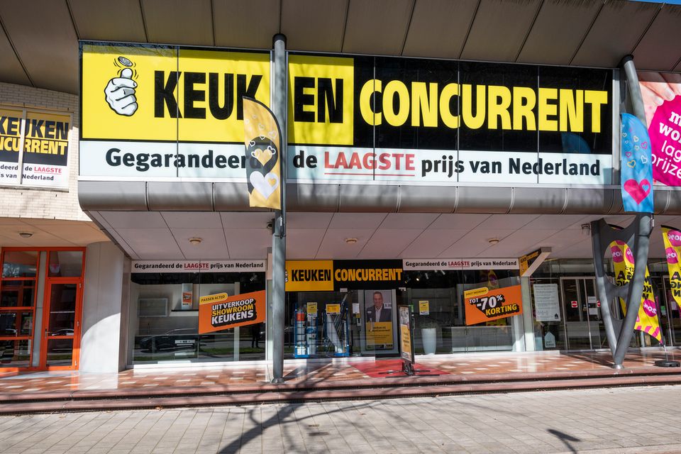 Dit is een foto van KeukenConcurrent in het Woonhart in Zoetermeer.