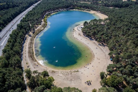 Dronefoto Zandenplas