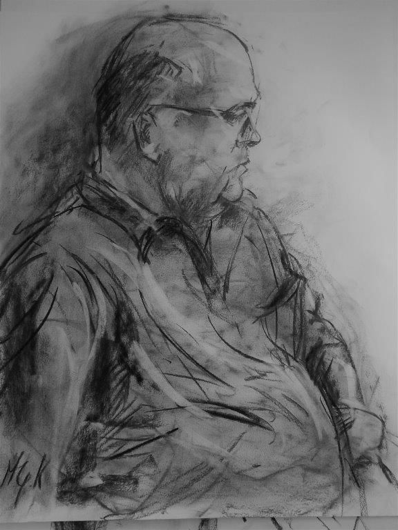 Schets van persoon