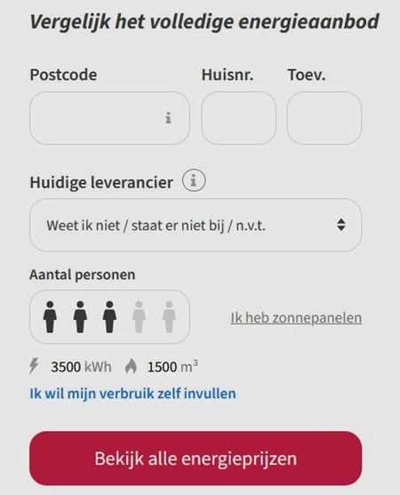 een energierekening