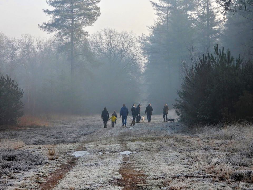 Met de familie naar buiten