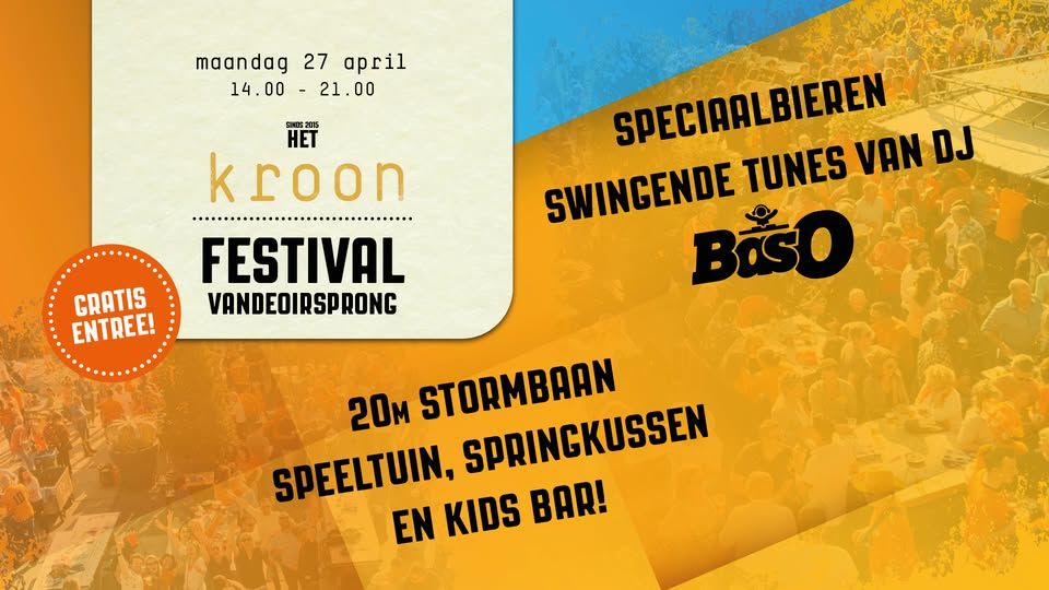 Kroonfestival bij Vandeoirsprong