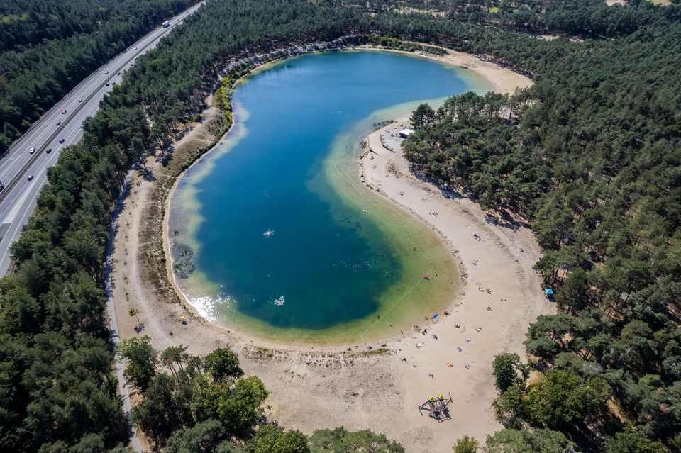 Dronefoto Zandenplas