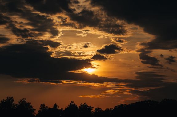 Zon in Drenthe