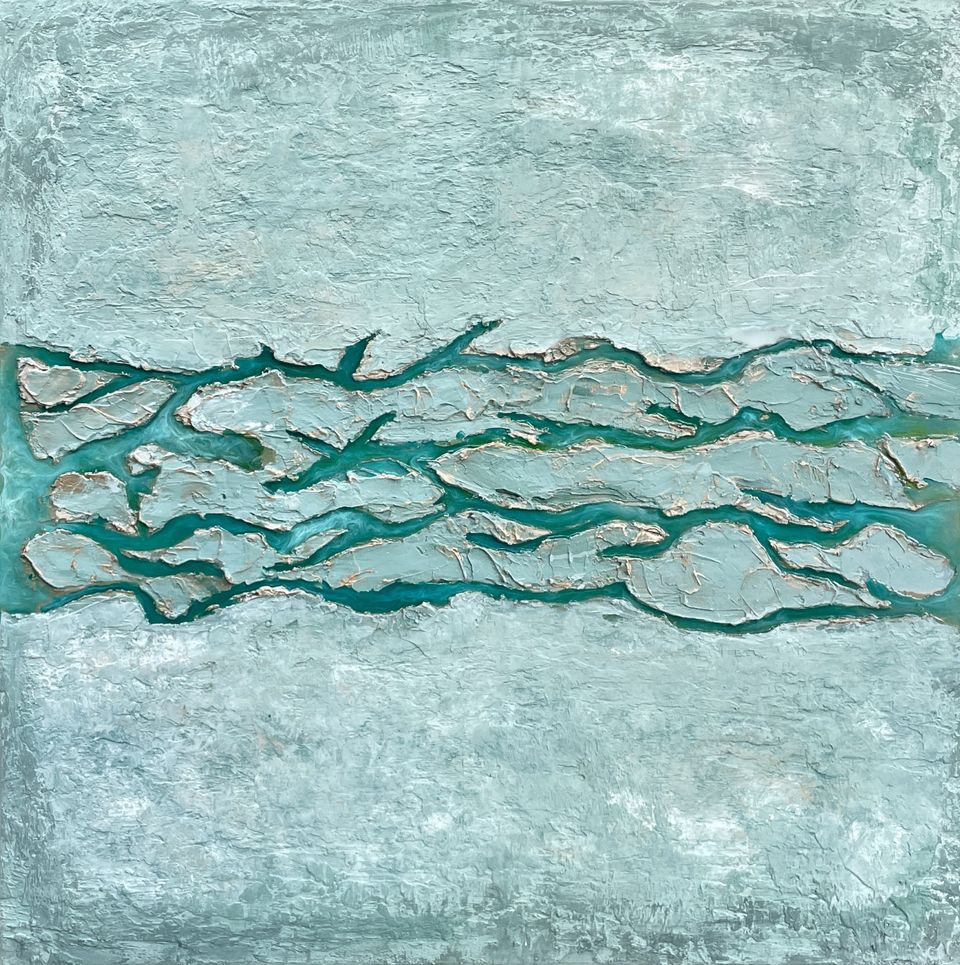 Afbeelding van schilderij Dromen van Zee van Dorris Ravensbergen
