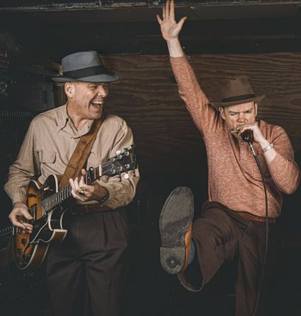 Bluesmuziek duo
