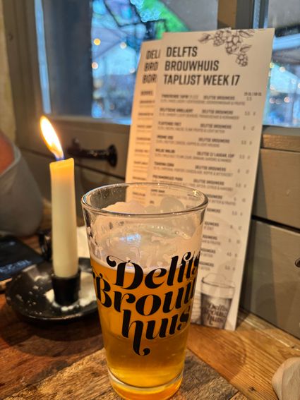 Een biertje van het Delfts Brouwhuis