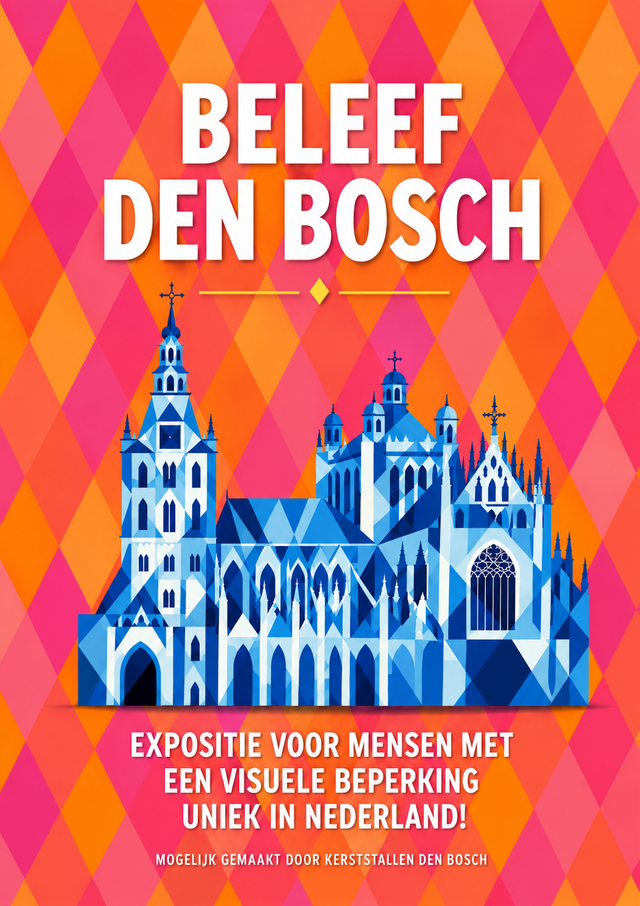 Poster van tentoonstelling, Beleef Den Bosch