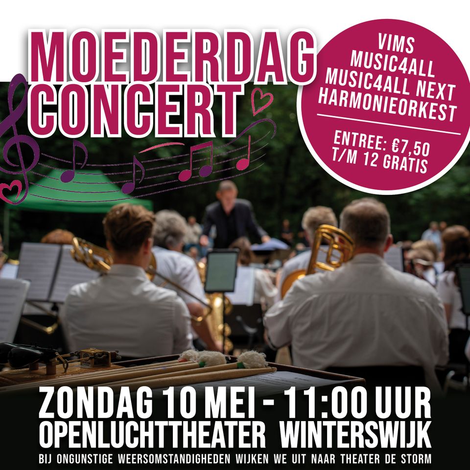 Moederdagconcert | KWOV en heropening Openluchttheater