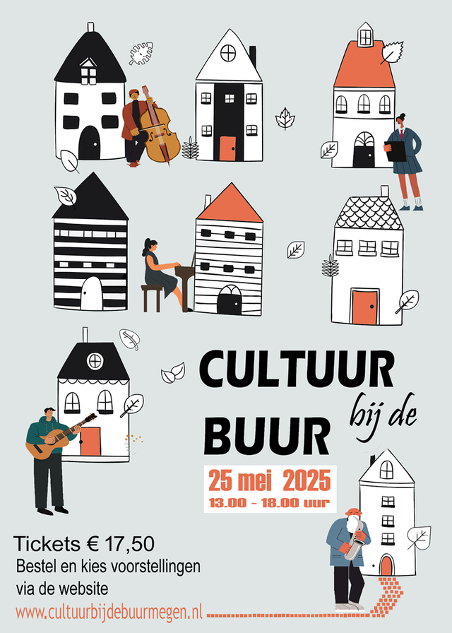 Poster Cultuur bij de Buur