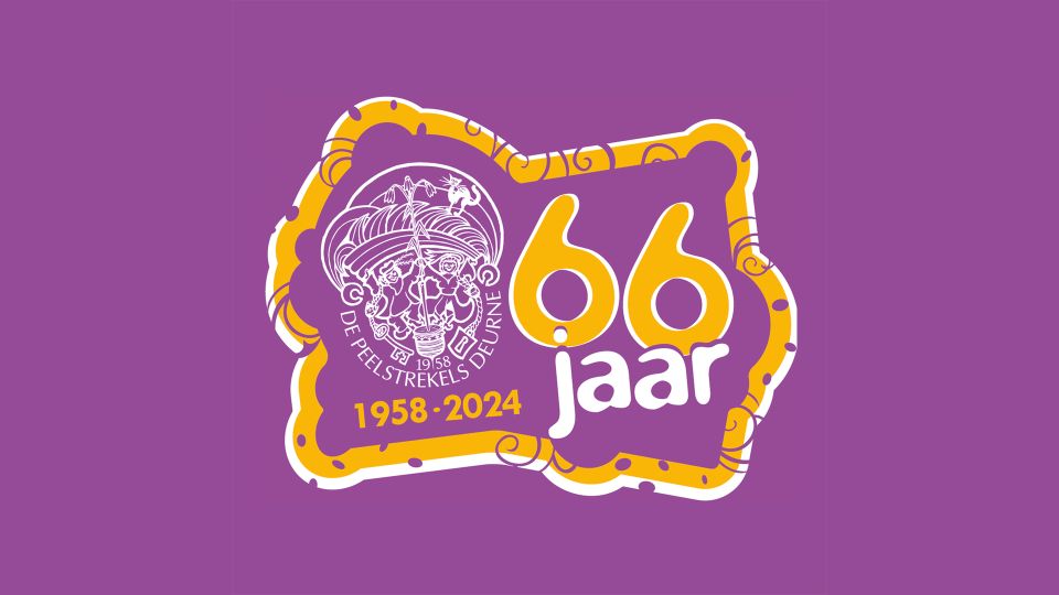 Logo De Peelstrekels 66 jaar