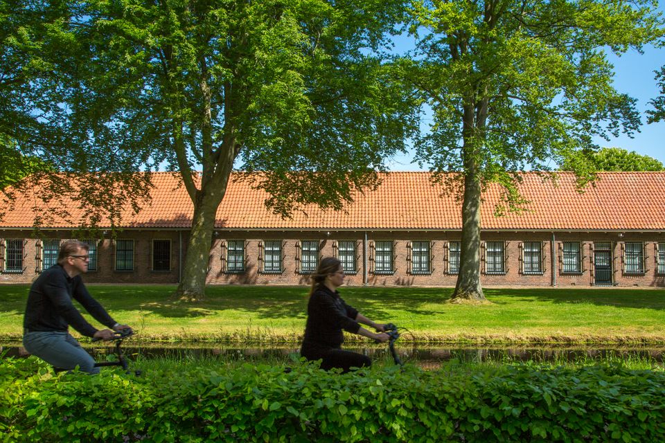 Museum Veenhuizen in het zonnetje met fietsers