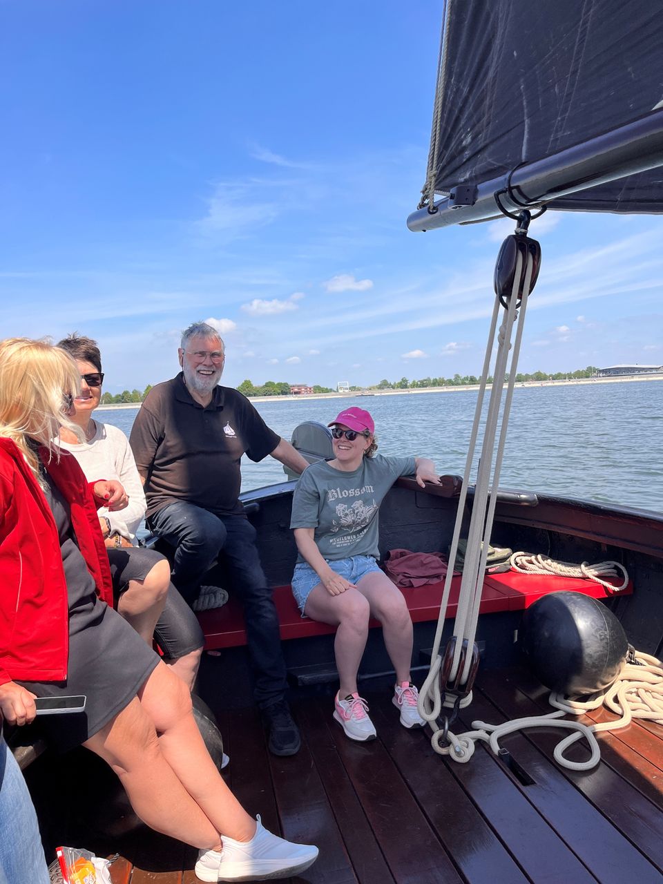 Rondvaart over het IJsselmeer met de LE 50 bij Lemmer.