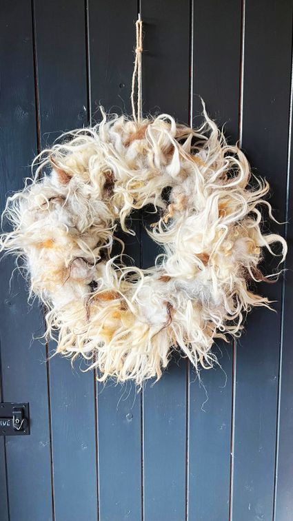 Wolkrans van Drentse heideschaap