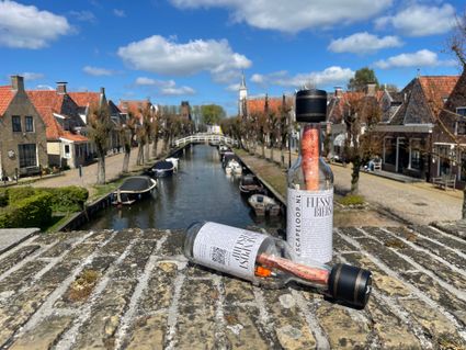 Flessenpost van het bierschip