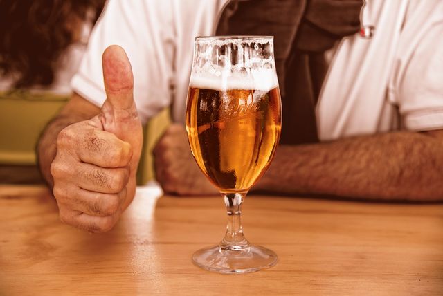 Glas bier