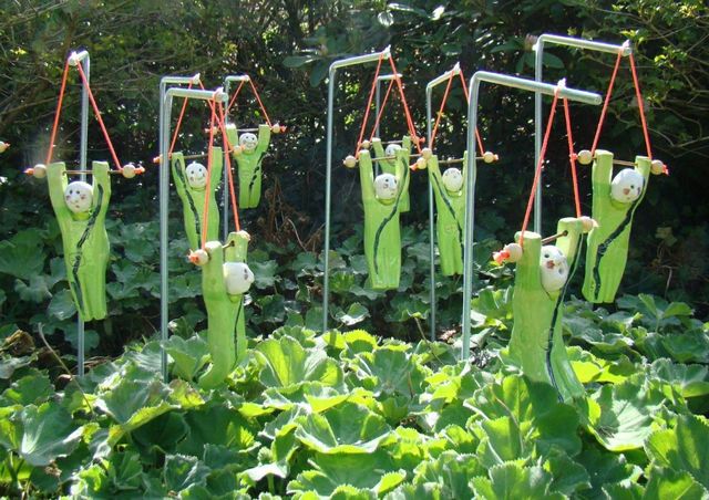 Art garden in Toon Kortooms Park Deurne