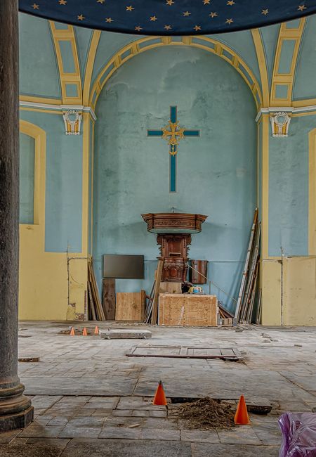 Waalse kerk kerkzaal